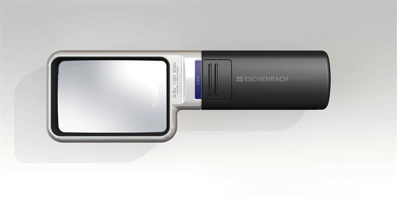 Eschenbach 1511-3 Hand Held Illuminated Magnifier Mobilux II LED 3.5x